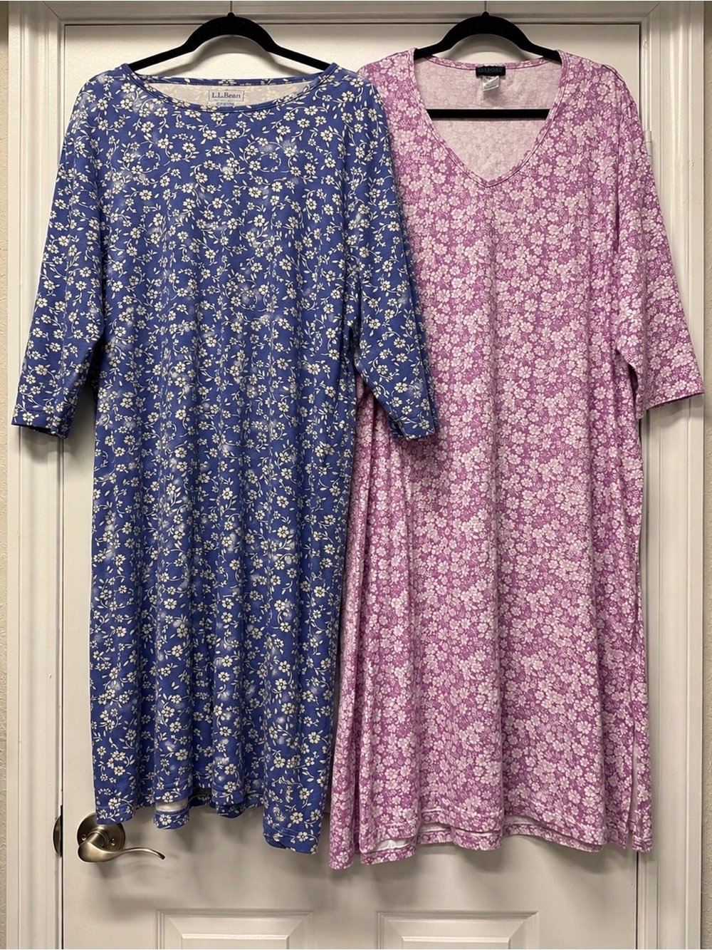 L.L.Bean & Ulla Popken Floral Midi Dress Bundle | 1X & 20/22 Plus Size